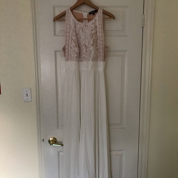 Lulus White Lace Maxi Dress - Picture 2 of 5